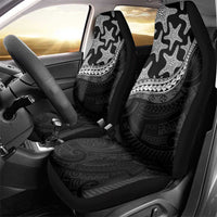Monotone Polynesian Starfish Unique Pattern Car Seat Cover
