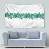 Hawaii Tropical Leaves Tapestry Polynesian Pattern