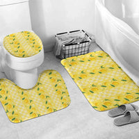 Hawaii Lemon Palaka Bathroom Set Striped Stylized