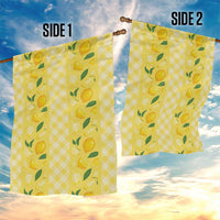 Hawaii Lemon Palaka Garden Flag Striped Stylized
