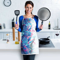 Hawaii Tropical Plant UliUli Apron Vibrant Polynesian Pattern