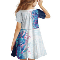 Hawaii Tropical Plant UliUli Family Matching Short Sleeve Bodycon Dress and Hawaiian Shirt Vibrant Polynesian Pattern LT01 - Polynesian Pride