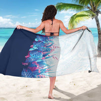 Hawaii Tropical Plant UliUli Sarong Vibrant Polynesian Pattern