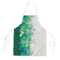 Hawaii Tropical Plant Omaomao Apron Vibrant Polynesian Pattern