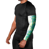 Hawaii Tropical Plant Omaomao Arm Sleeves Vibrant Polynesian Pattern