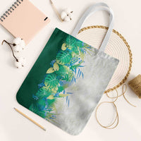 Hawaii Tropical Plant Omaomao Tote Bag Vibrant Polynesian Pattern