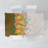 Hawaii Tropical Plant Lenalena Tablecloth Vibrant Polynesian Pattern
