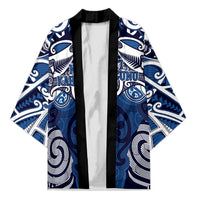 Personalised Maori Ngati Kahungunu Kimono Silver Fern Kowhaiwhai Art