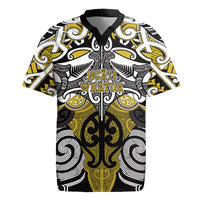 Personalised Maori Ngati Whatua Rugby Jersey Silver Fern Kowhaiwhai Art