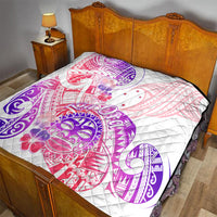 Kia Ora Maori New Zealand Pastel Quilt Sun Ta Moko Sweet Version LT01 - Polynesian Pride