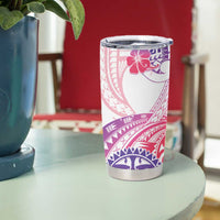 Kia Ora Maori New Zealand Pastel Tumbler Cup Sun Ta Moko Sweet Version