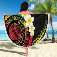 Vanuatu Independence Day Beach Blanket Yumi 46th Hapi Indipendens Dei LT01 - Polynesian Pride