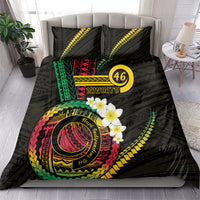 Vanuatu Independence Day Bedding Set Yumi 46th Hapi Indipendens Dei LT01 - Polynesian Pride