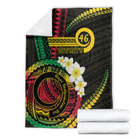 Vanuatu Independence Day Blanket Yumi 46th Hapi Indipendens Dei LT01 - Polynesian Pride
