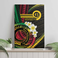 Vanuatu Independence Day Canvas Wall Art Yumi 46th Hapi Indipendens Dei LT01 - Polynesian Pride
