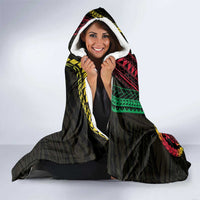 Vanuatu Independence Day Hooded Blanket Yumi 46th Hapi Indipendens Dei LT01 - Polynesian Pride