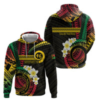 Vanuatu Independence Day Hoodie Yumi 46th Hapi Indipendens Dei LT01 - Polynesian Pride