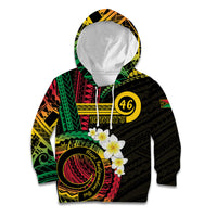 Vanuatu Independence Day Kid Hoodie Yumi 46th Hapi Indipendens Dei LT01 Hoodie Black - Polynesian Pride