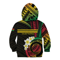 Vanuatu Independence Day Kid Hoodie Yumi 46th Hapi Indipendens Dei LT01 - Polynesian Pride
