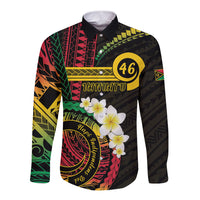 Vanuatu Independence Day Long Sleeve Shirt Yumi 46th Hapi Indipendens Dei LT01 Unisex Black - Polynesian Pride