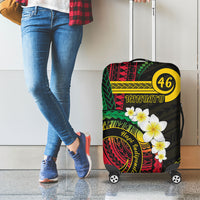 Vanuatu Independence Day Luggage Cover Yumi 46th Hapi Indipendens Dei LT01 - Polynesian Pride