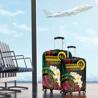 Vanuatu Independence Day Luggage Cover Yumi 46th Hapi Indipendens Dei LT01 - Polynesian Pride