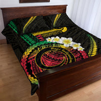 Vanuatu Independence Day Quilt Bed Set Yumi 46th Hapi Indipendens Dei LT01 - Polynesian Pride