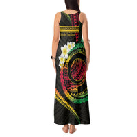 Vanuatu Independence Day Tank Maxi Dress Yumi 46th Hapi Indipendens Dei LT01 - Polynesian Pride
