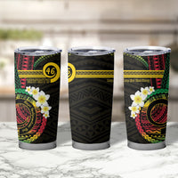 Vanuatu Independence Day Tumbler Cup Yumi 46th Hapi Indipendens Dei LT01 - Polynesian Pride