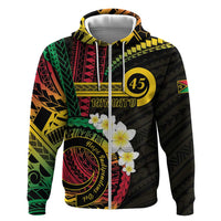 Vanuatu Independence Day Zip Hoodie Yumi 46th Hapi Indipendens Dei LT01 Zip Hoodie Black - Polynesian Pride