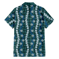 Pikake Maile Tiare Lei Hawaiian Shirt Polu Lauhala Pattern LT01 - Polynesian Pride