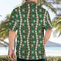 Pikake Maile Tiare Lei Hawaiian Shirt Omaomao Lauhala Pattern LT01 - Polynesian Pride