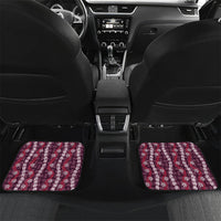 Pikake Maile Tiare Lei Car Mats Akala Lauhala Pattern