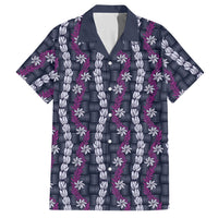 Pikake Maile Tiare Lei Hawaiian Shirt Poni Lauhala Pattern