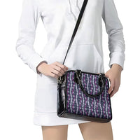 Pikake Maile Tiare Lei Shoulder Handbag Poni Lauhala Pattern