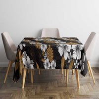 Hawaiian Hibiscus Tribal Floral Brown Tablecloth Polynesian Tapa Pattern LT01 - Polynesian Pride