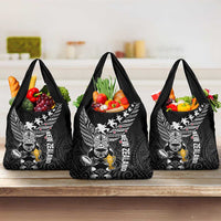 Custom New Zealand Silver Fern Rugby Grocery Bag Aotearoa Champion 2023 World Cup