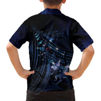 Personalised Matariki Paua Shell New Zealand Hawaiian Shirt Haka Dance At The Starry Night LT01 - Polynesian Pride