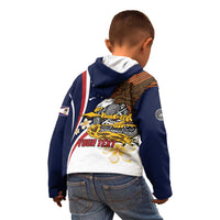 Personalized American Samoa Kid Hoodie Amerika Samoa Bald Eagle