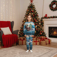Personalized Native American Santa Claus Christmas Pajama Set Merry Christmas 2025 - Polynesian Pride