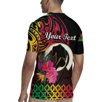 Personalised Vanuatu Port Vila Stay Strong Rugby Jersey Long God Yumi Stanap LT01 - Polynesian Pride
