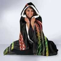 Hawaii King Kamehameha Hooded Blanket Fantastic Plumeria Reggae LT01 - Polynesian Pride