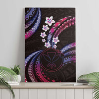 Hawaii Map Kanaka Maoli Canvas Wall Art Fantastic Frangipani Sweet Dream
