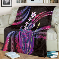 Hawaii King Kamehameha Blanket Fantastic Plumeria Sweet Vibes