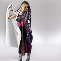 Hawaii King Kamehameha Hooded Blanket Fantastic Plumeria Sweet Vibes