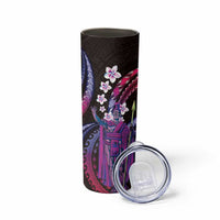 Hawaii King Kamehameha Skinny Tumbler Fantastic Plumeria Sweet Vibes LT01 - Polynesian Pride
