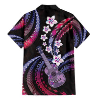 Hawaiian Ukulele Family Matching Mermaid Dress and Hawaiian Shirt Sweet Dream Fantastic Plumeria LT01 - Polynesian Pride