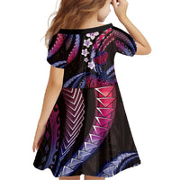 Hawaii Turtles Plumeria Family Matching Mermaid Dress and Hawaiian Shirt Sweet Gradient Polynesian Pattern