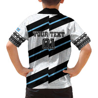 Custom Fiji 2024 Rugby Family Matching Tank Maxi Dress and Hawaiian Shirt Fijian Tapa Pattern LT01 - Polynesian Pride