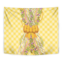 Hawaii Palaka Pikake Lokelani Plumeria Tapestry Melemele Coquette Bow